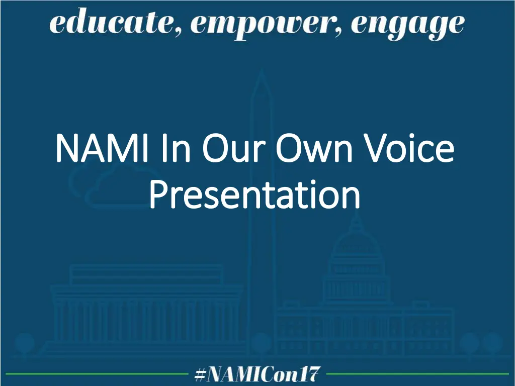 nami in our own voice nami in our own voice 1