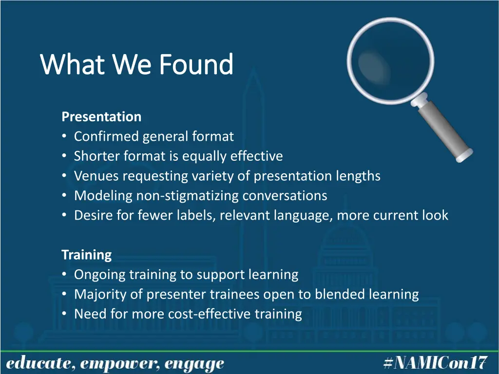 what we found what we found