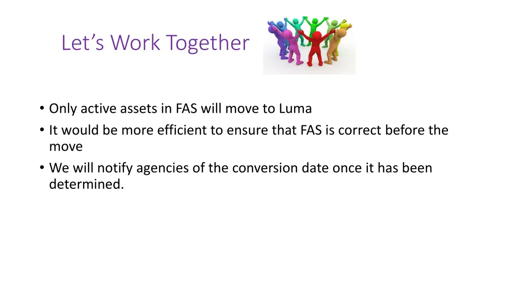 let s work together