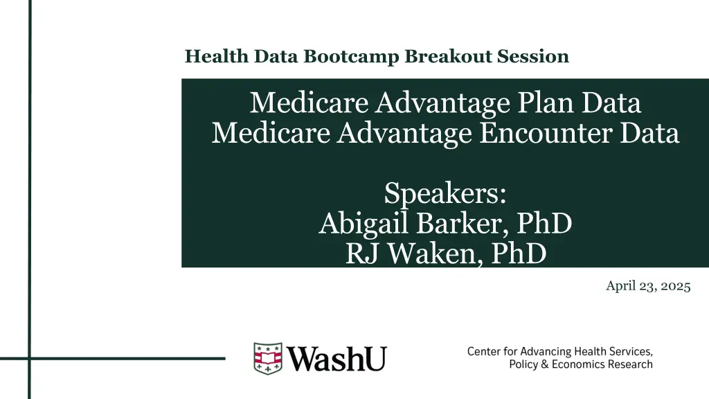 health data bootcamp breakout session