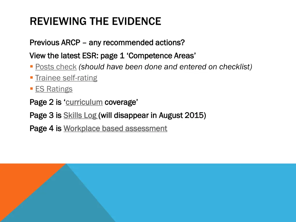 reviewing the evidence