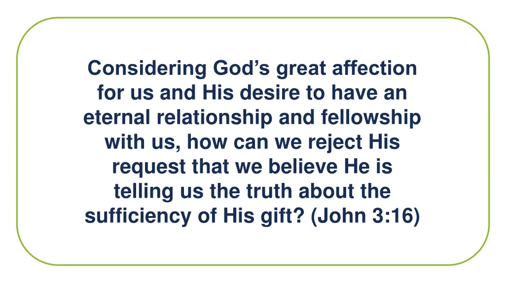 considering god s great affection