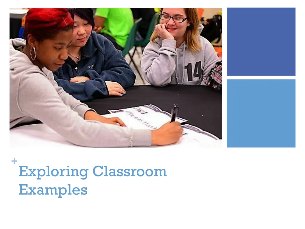 exploring classroom examples