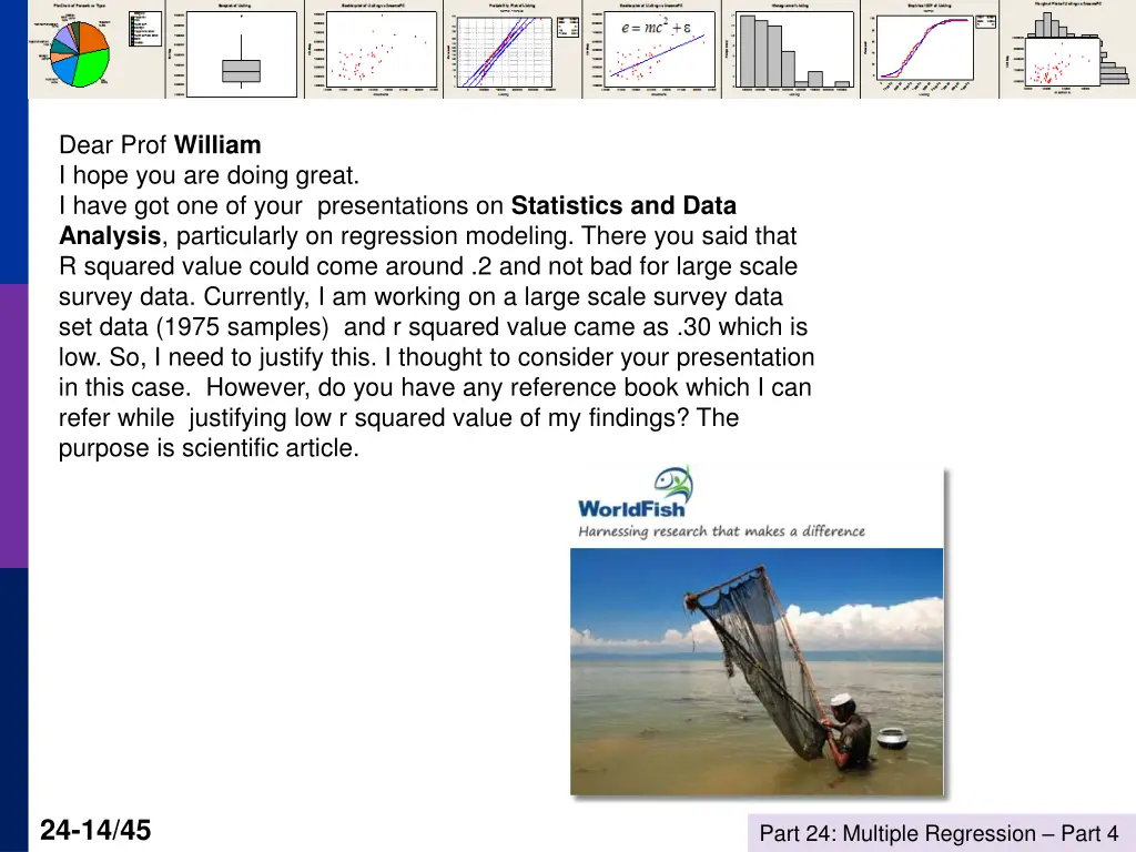 dear prof william i hope you are doing great