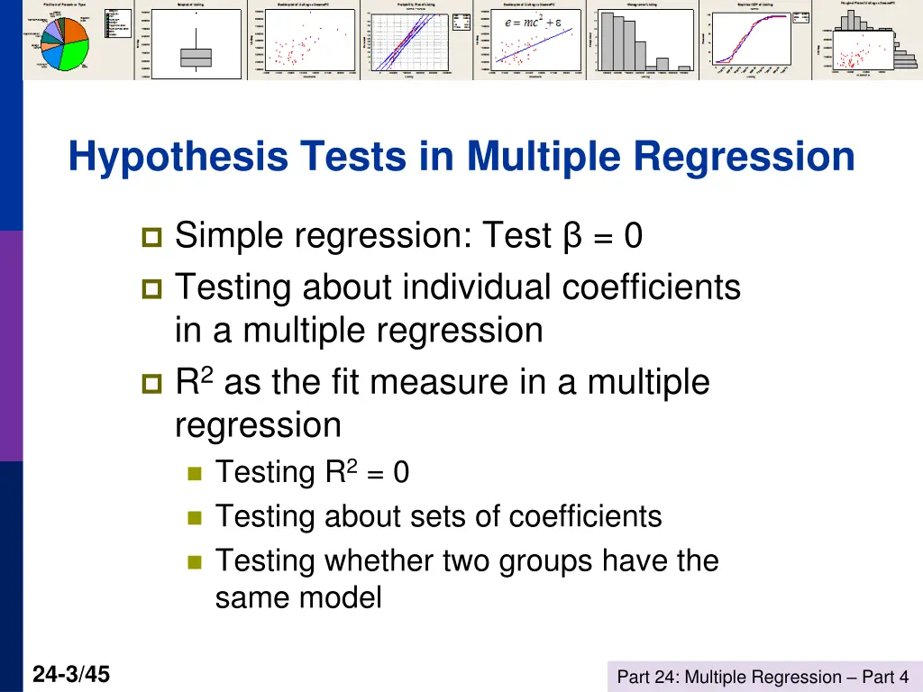 hypothesis tests in multiple regression