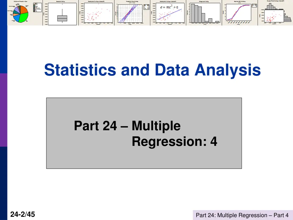 statistics and data analysis 1