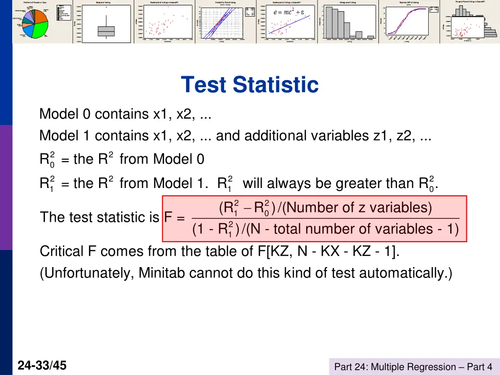 test statistic
