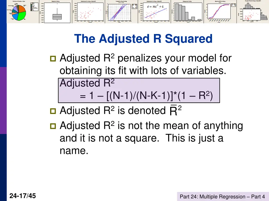 the adjusted r squared