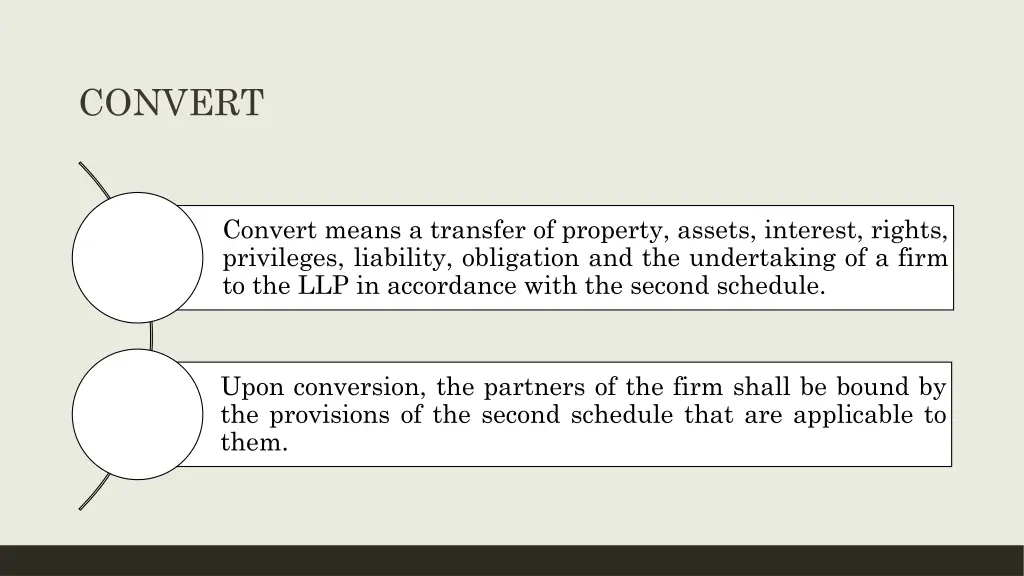 convert