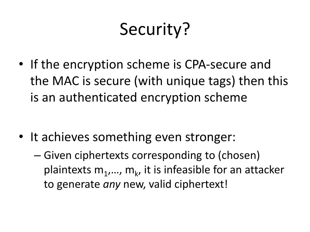 security