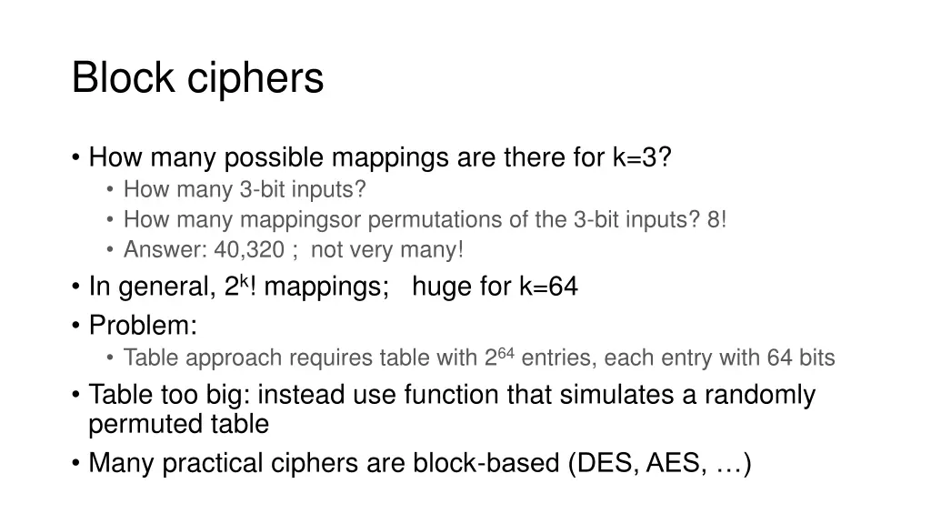 block ciphers 1