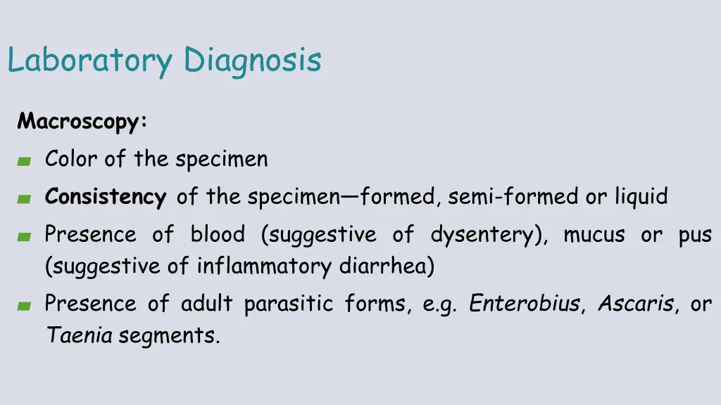 laboratory diagnosis 1