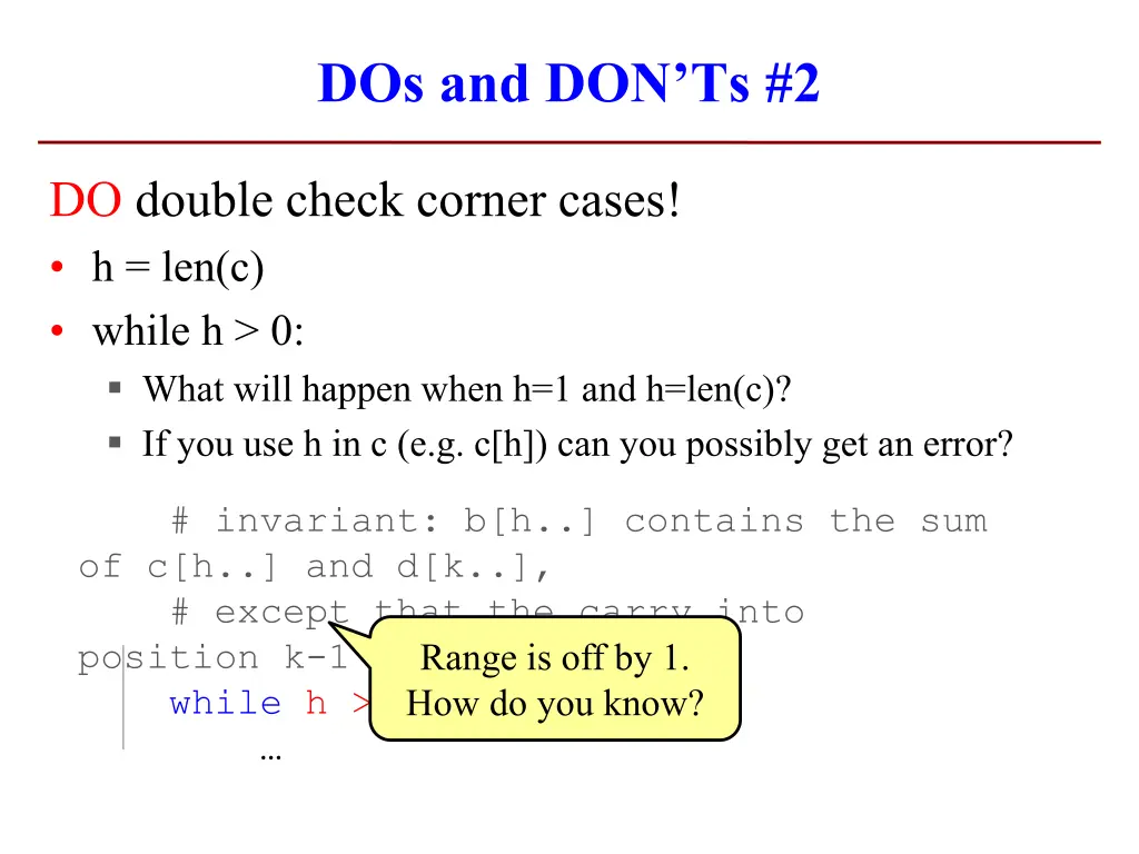 dos and don ts 2