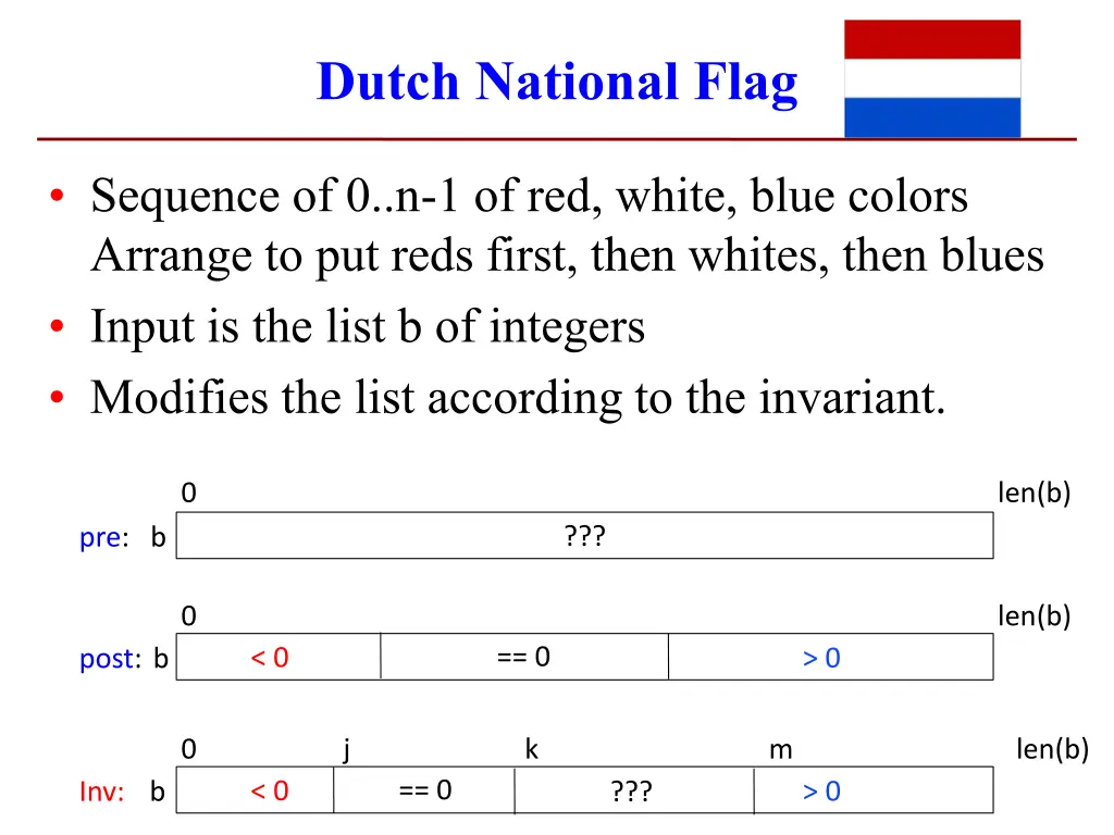 dutch national flag