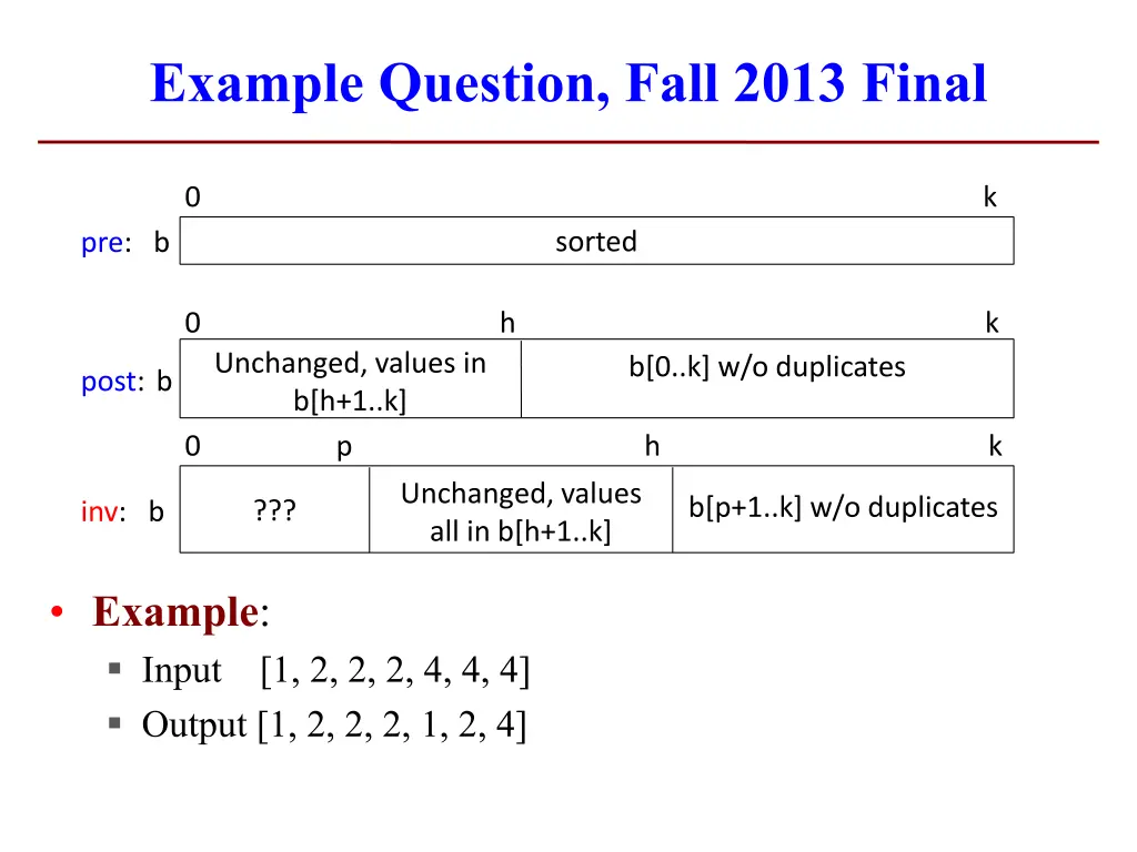 example question fall 2013 final