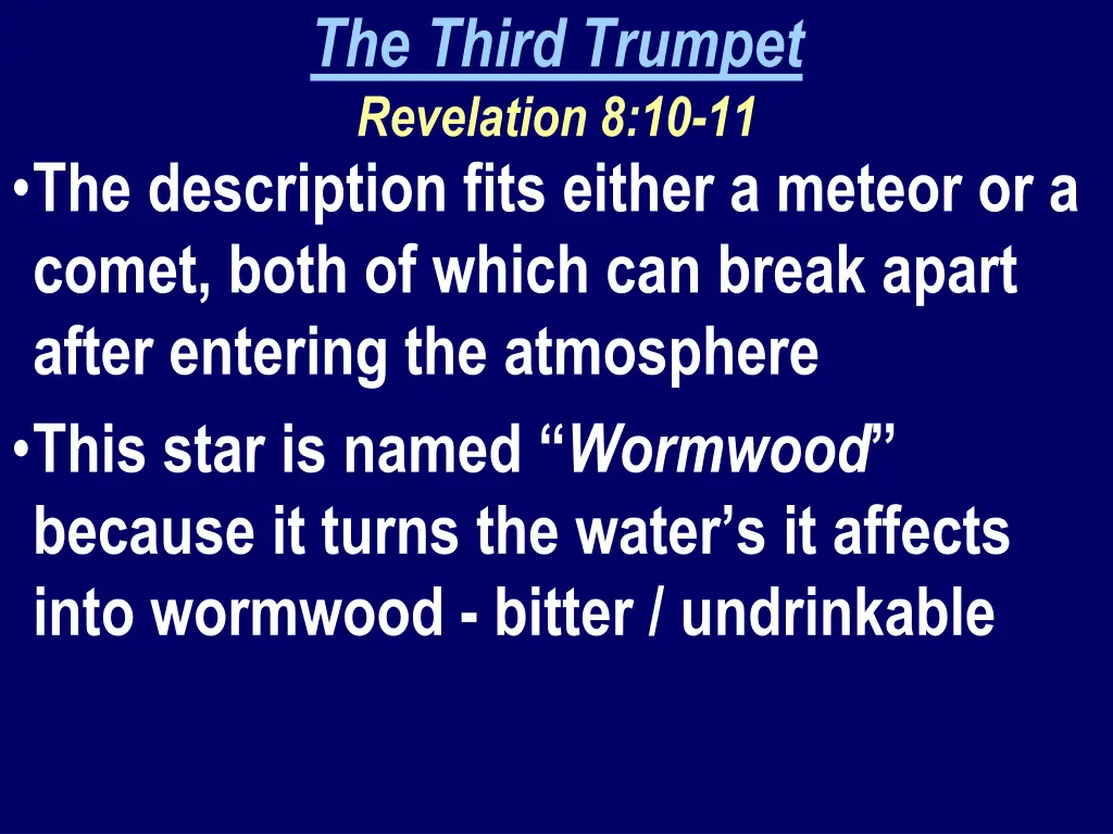 the third trumpet revelation 8 10 11