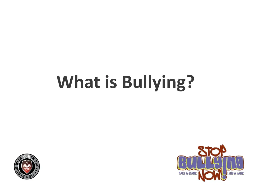 what is bullying