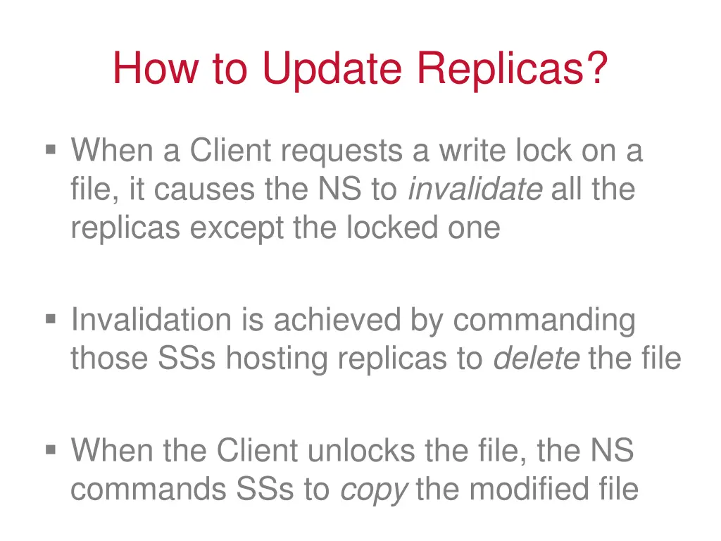 how to update replicas