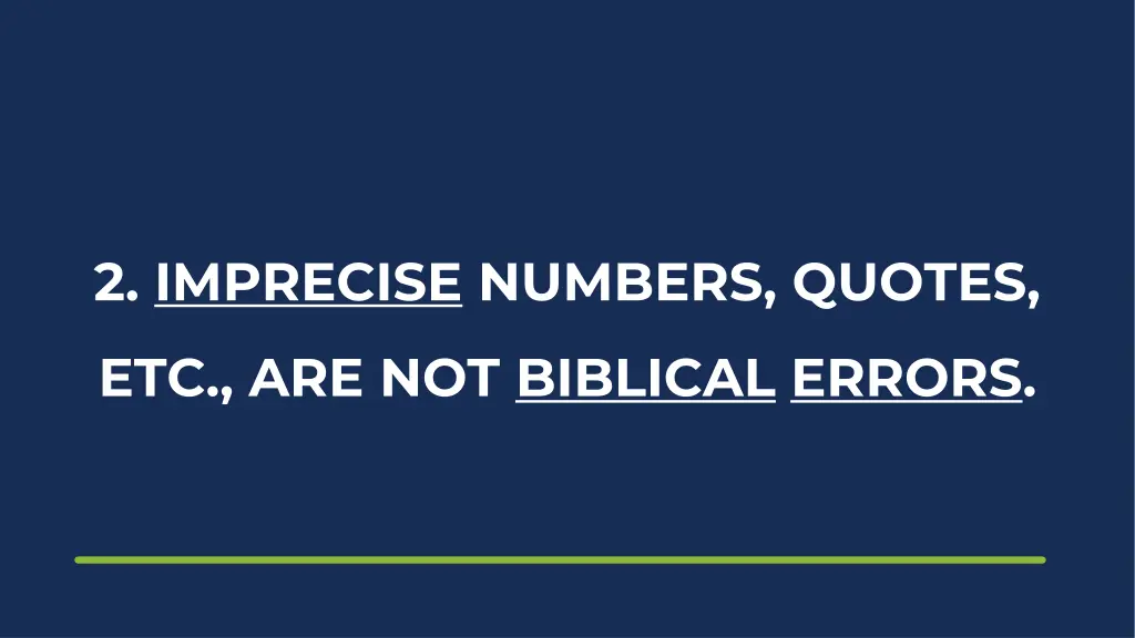 2 imprecise numbers quotes