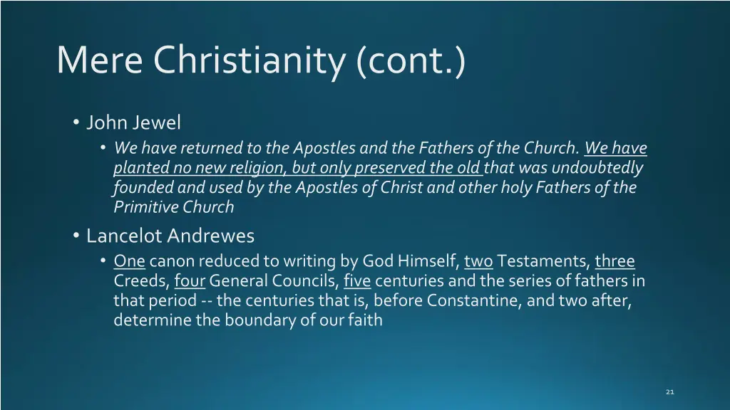 mere christianity cont