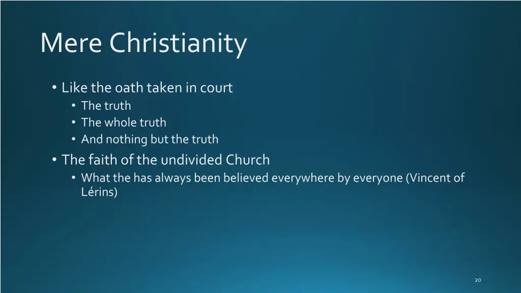 mere christianity
