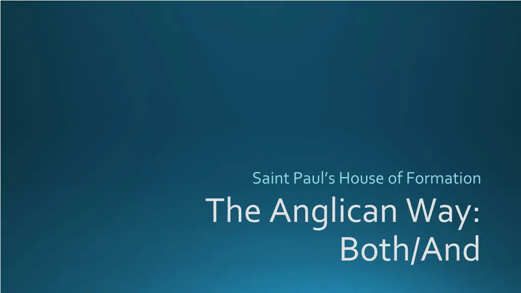 saint paul s house of formation