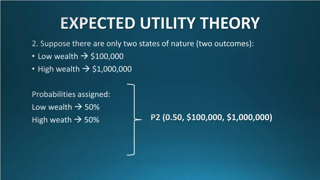 expected utility theory 4