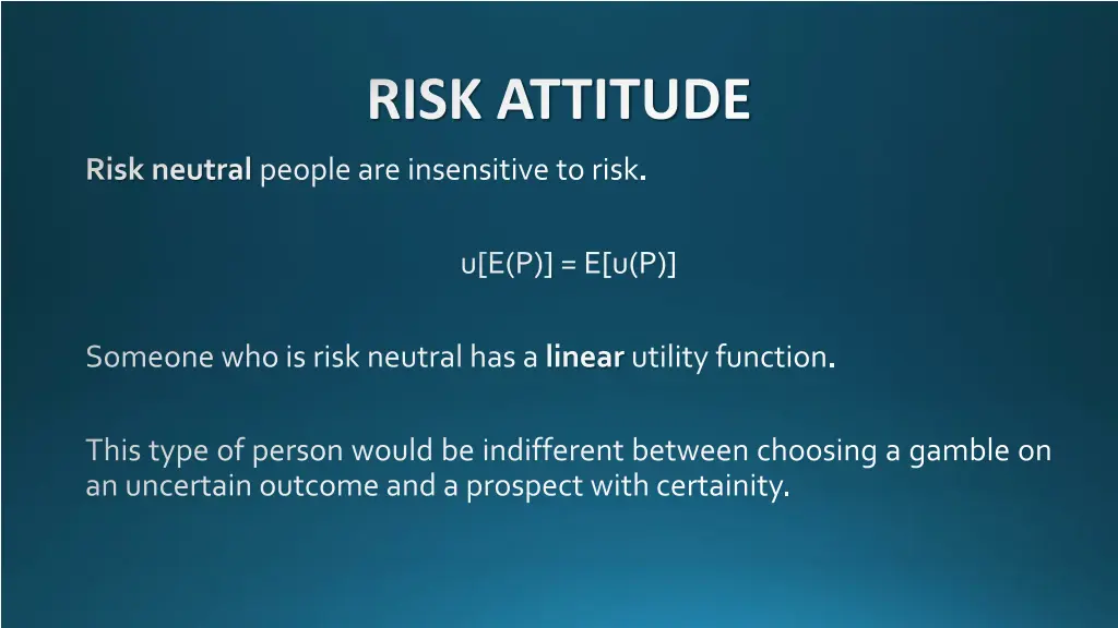 risk attitude 6