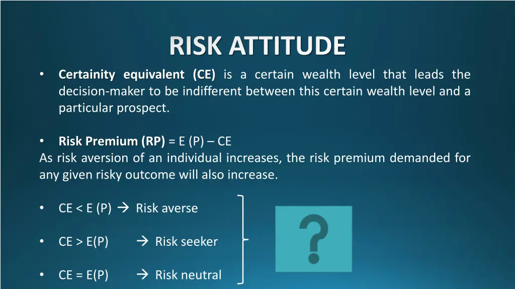 risk attitude 8