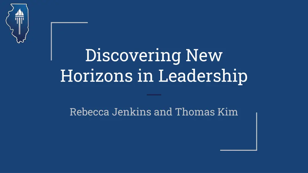 discovering new horizons in leadership