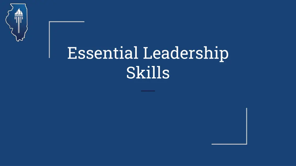 essential leadership skills