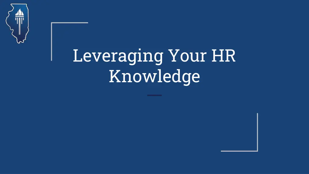 leveraging your hr knowledge