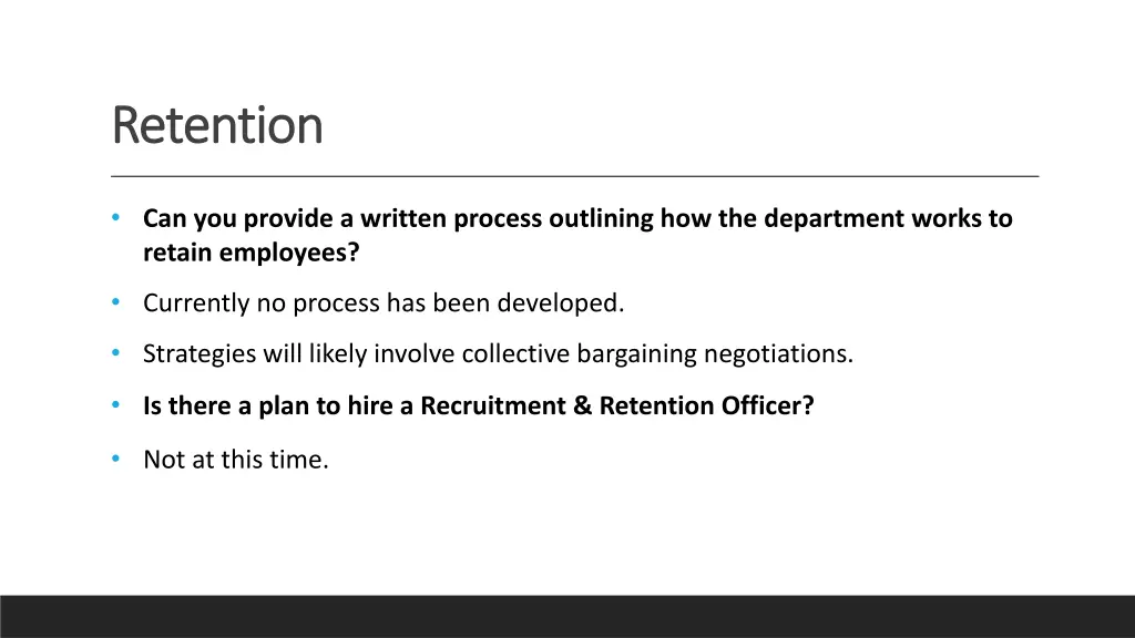 retention retention