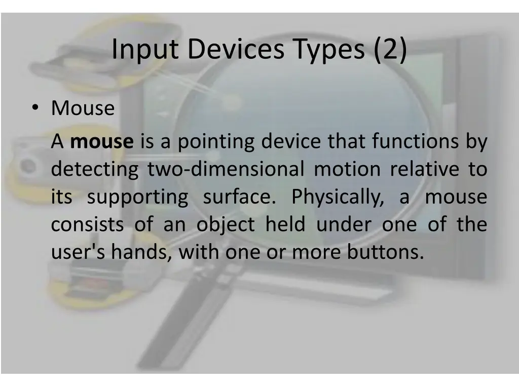 input devices types 2
