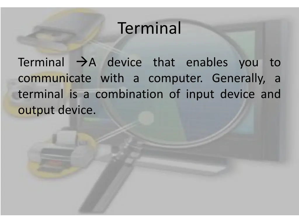 terminal