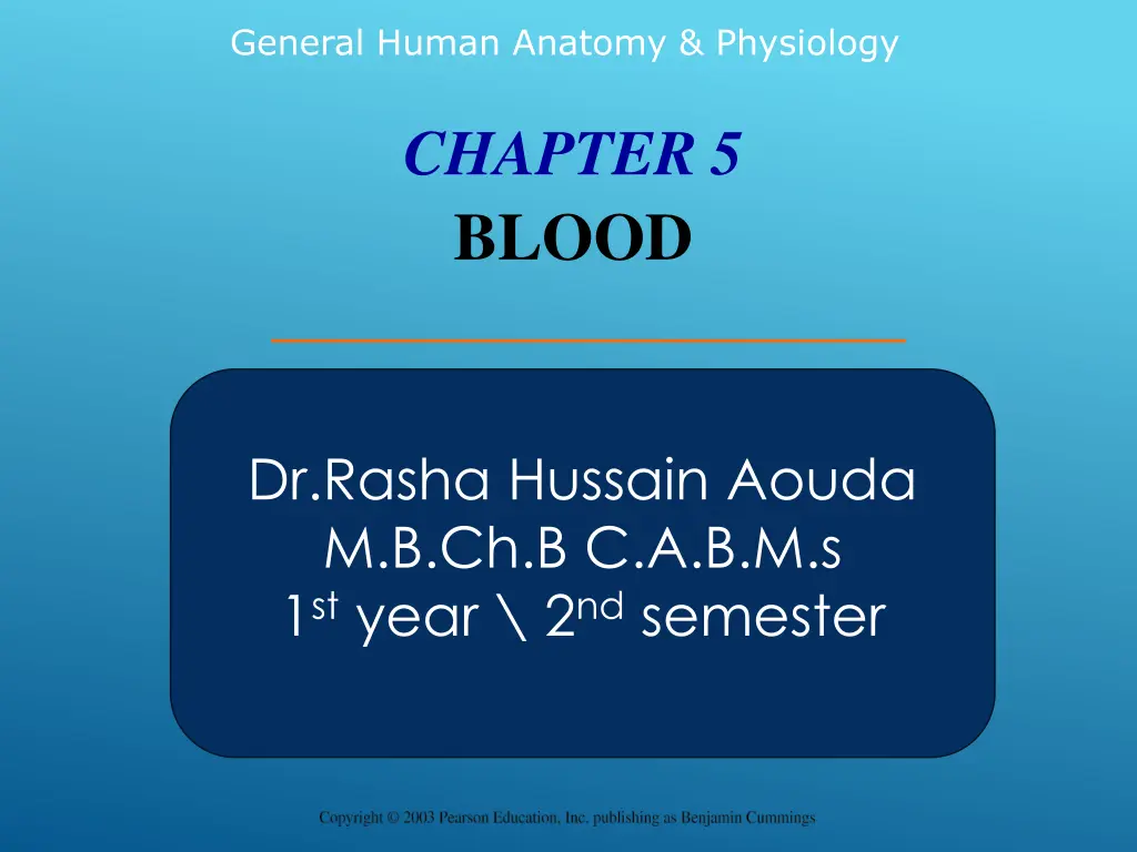 general human anatomy physiology