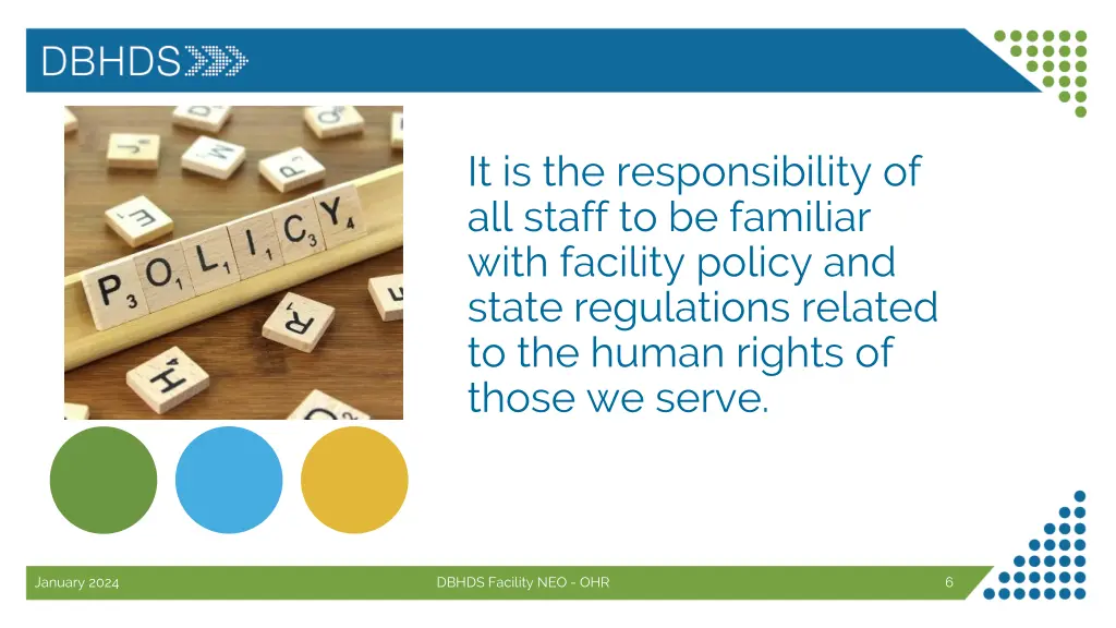 it is the responsibility of all staff