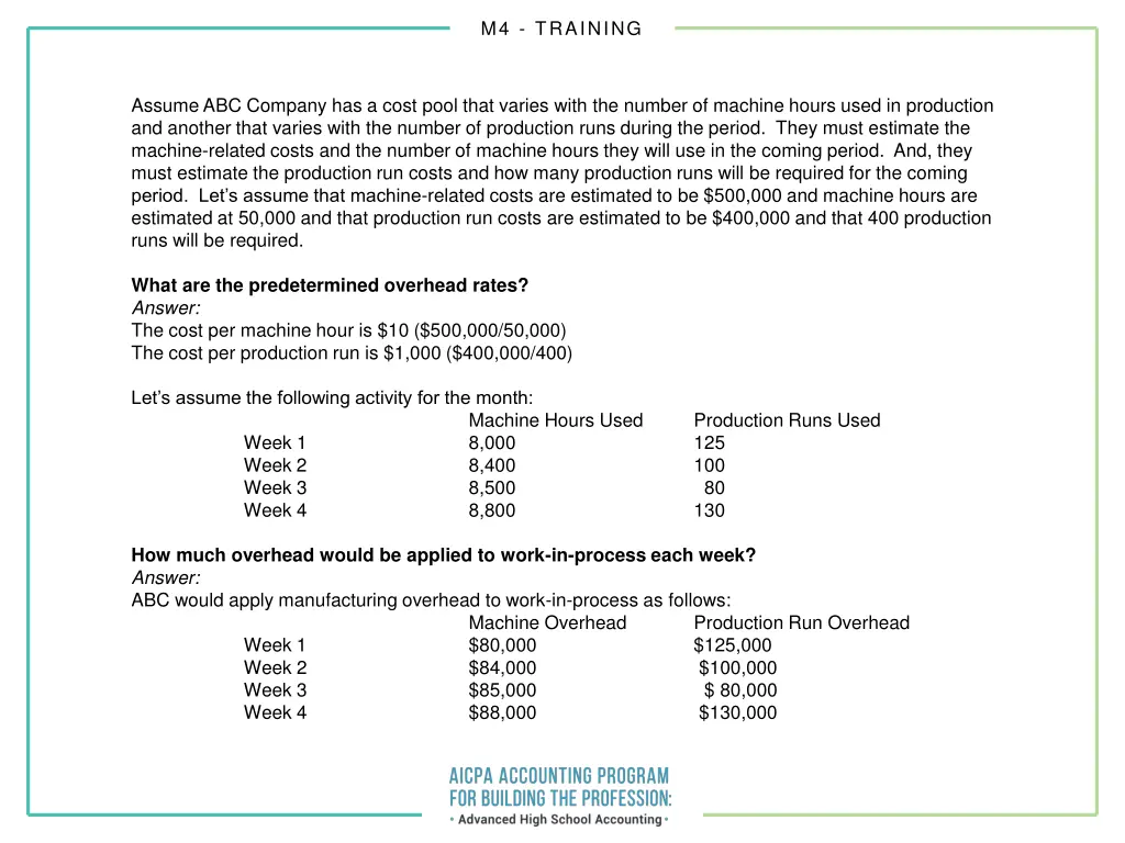 m4 training 14