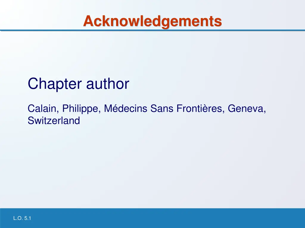 acknowledgements
