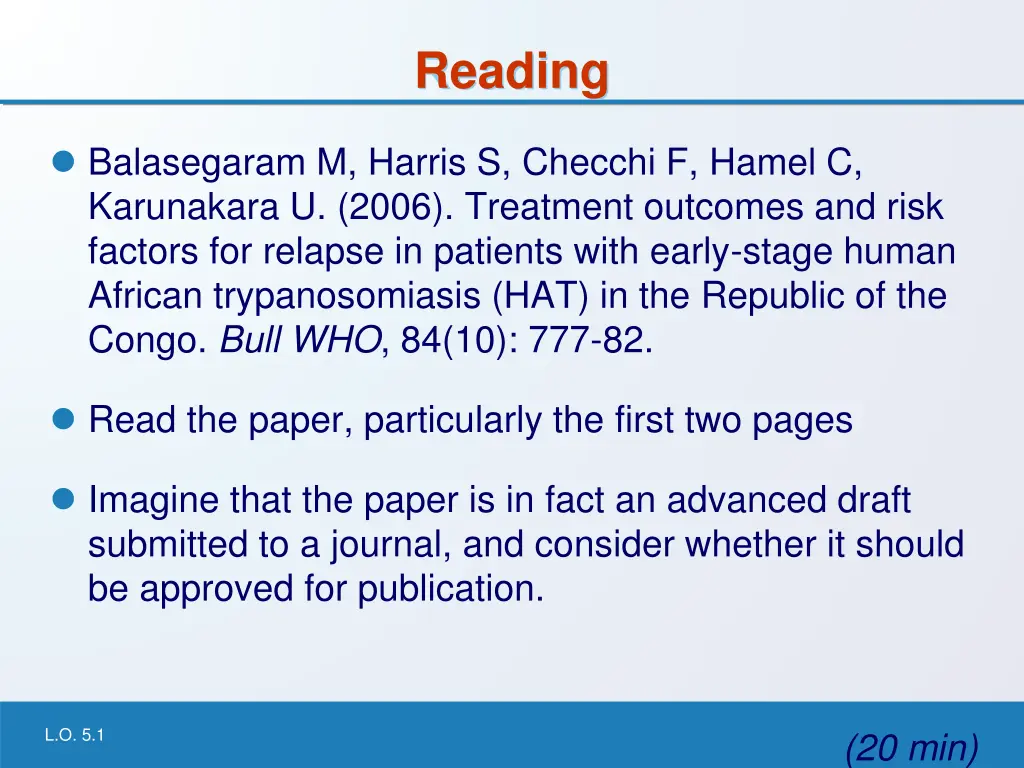 reading