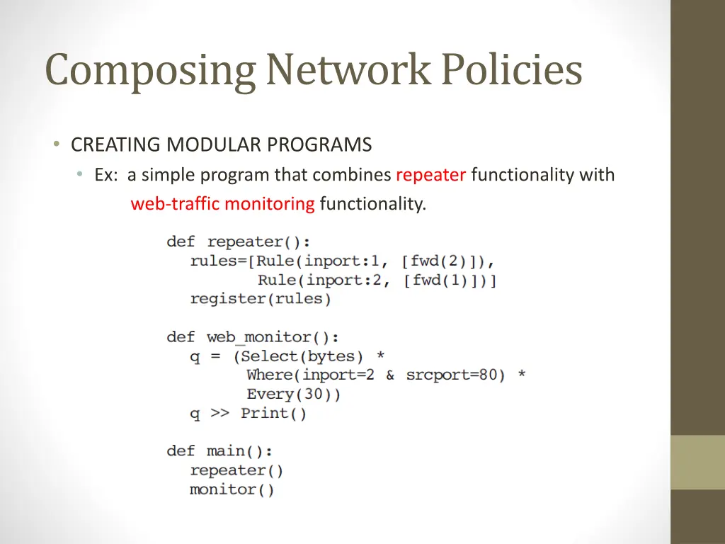 composing network policies 1