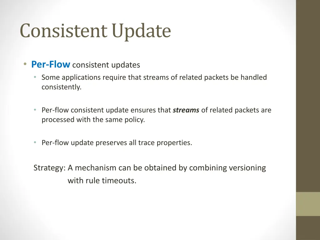 consistent update 3