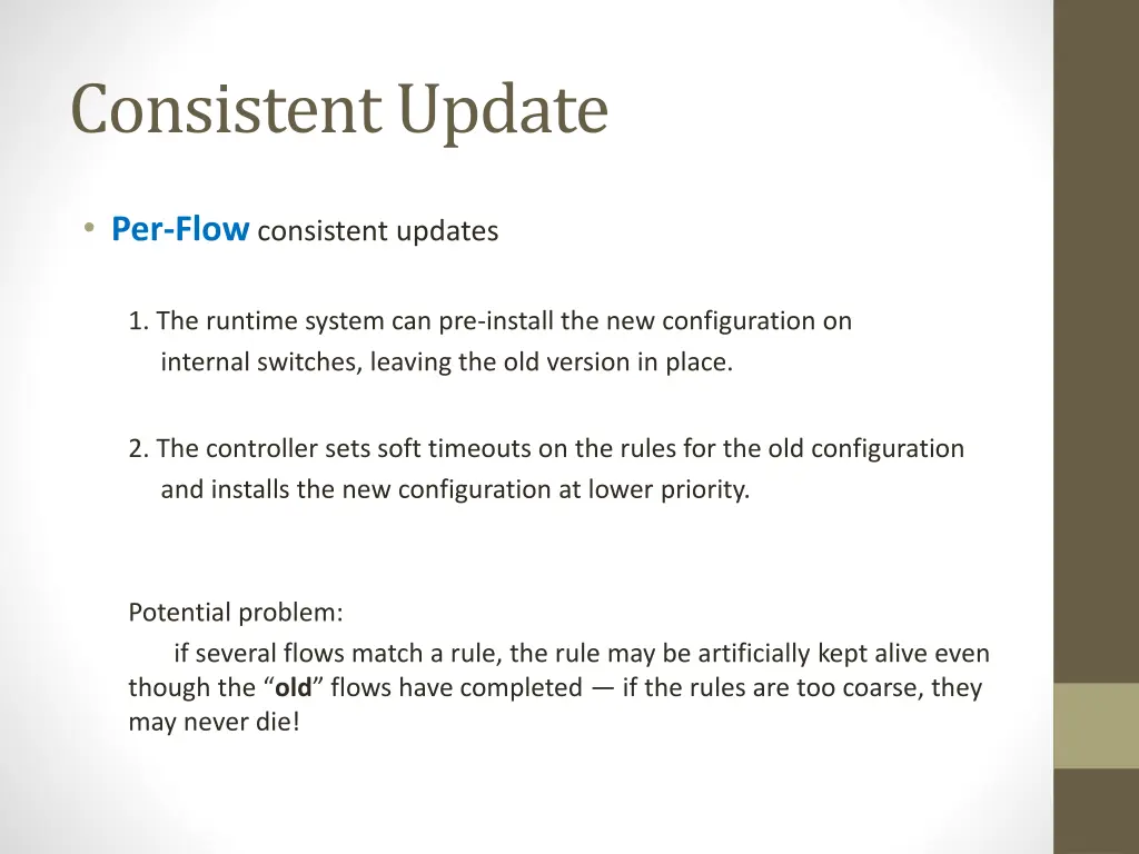 consistent update 4