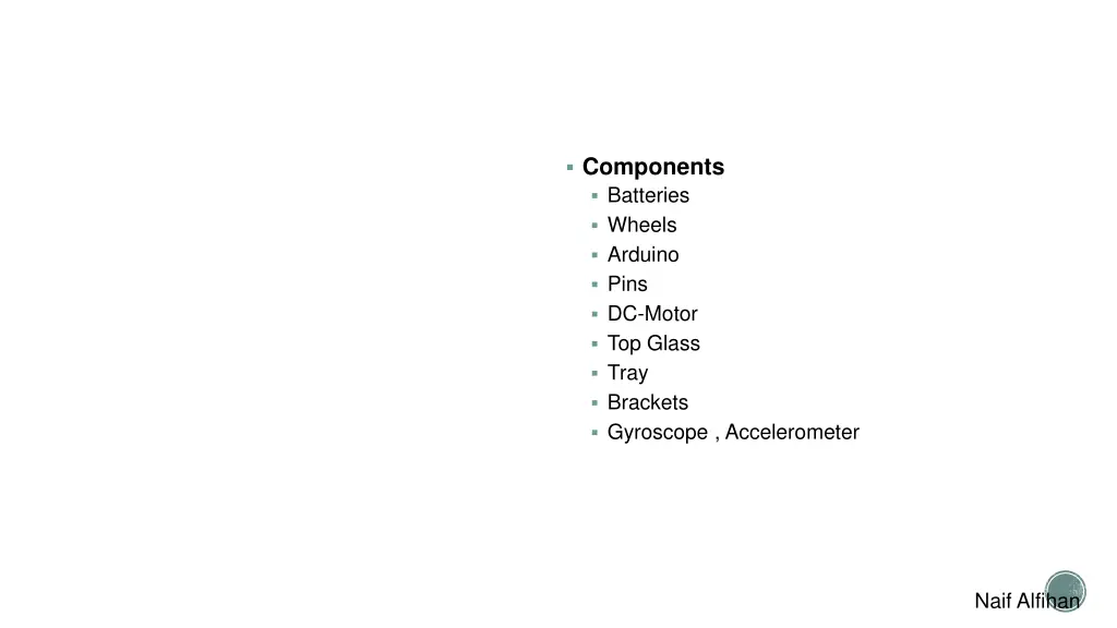 components batteries wheels arduino pins dc motor