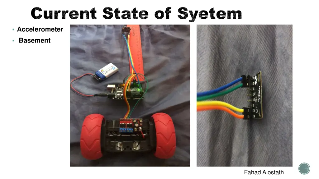 current state of syetem accelerometer