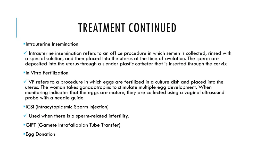treatment continued