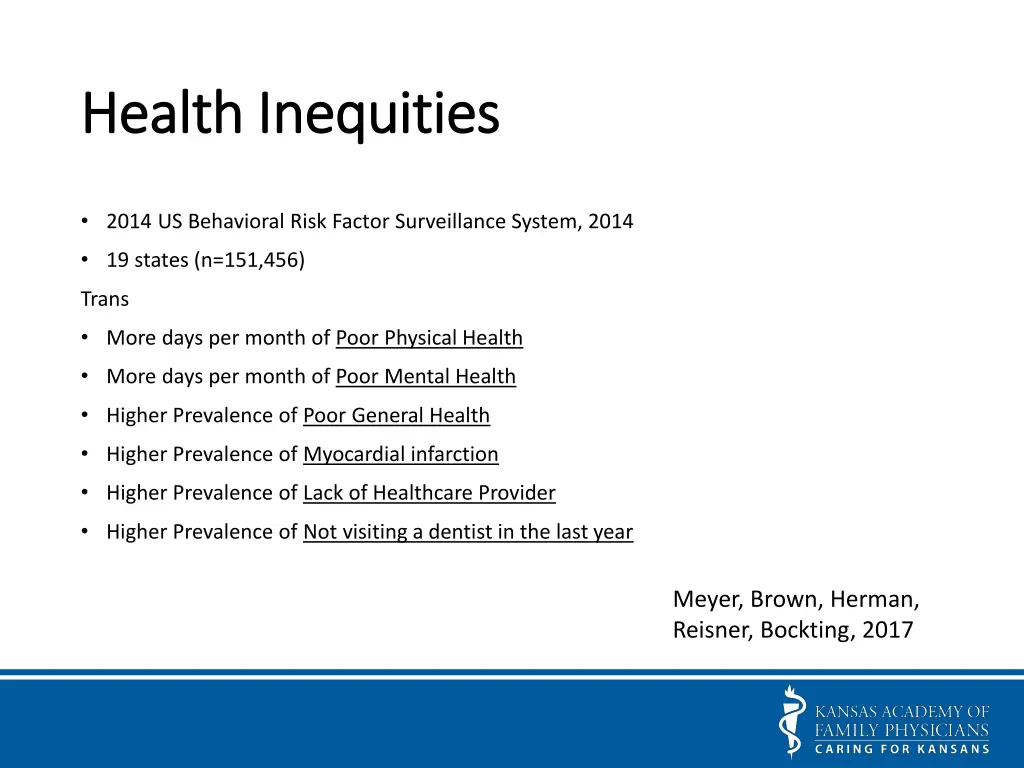 health health inequities inequities