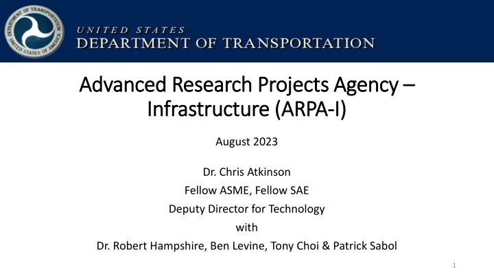 advanced research projects agency advanced