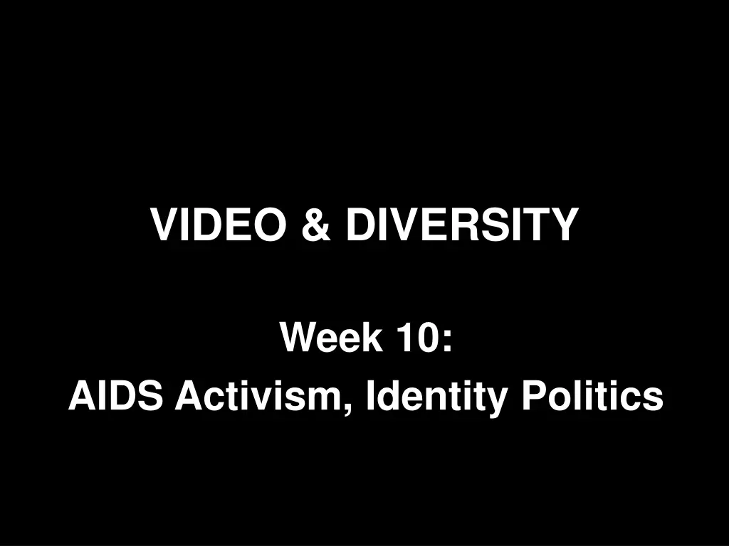 video diversity