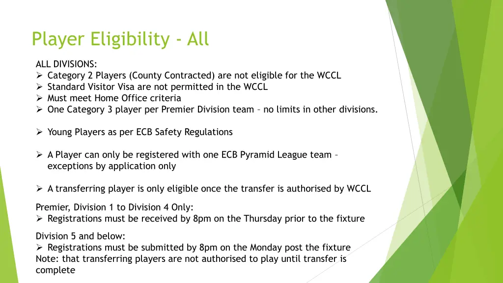 player eligibility all
